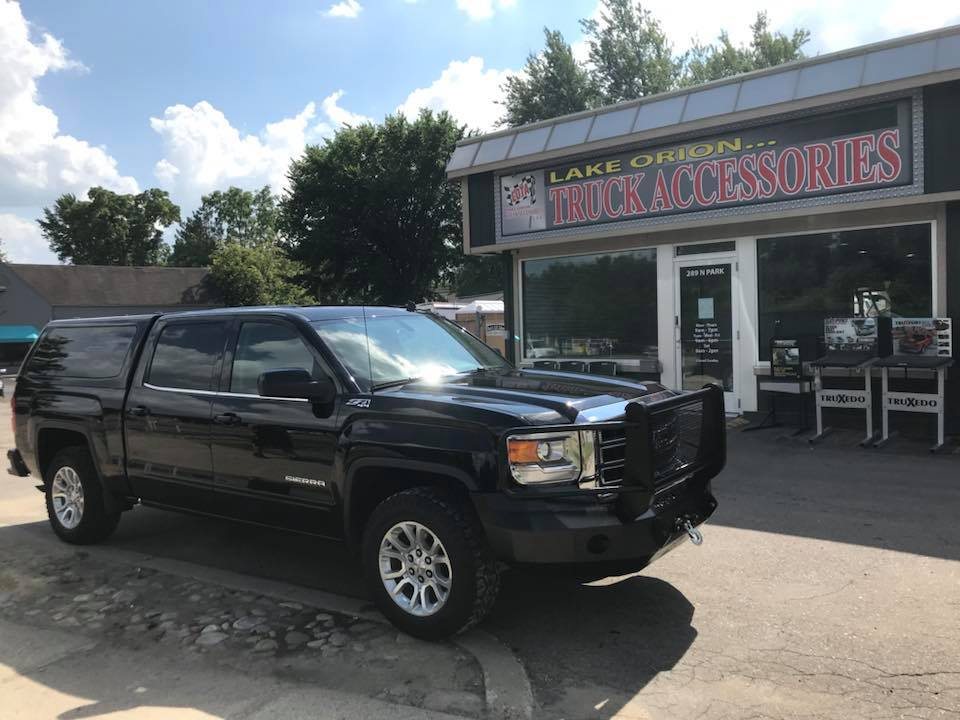 Truck at the shop