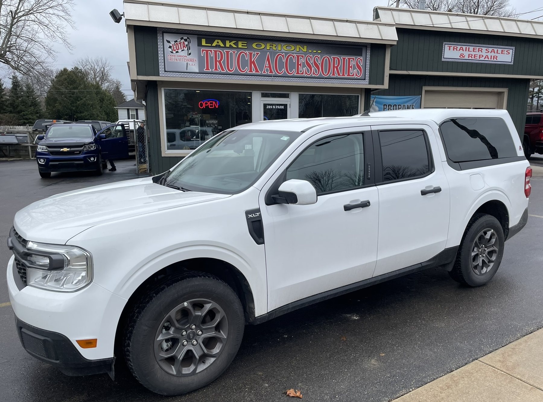 White truck